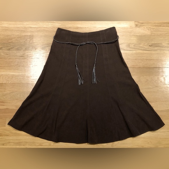 Ladies Dress Barn Mid-Calf Skirt - Sz 10 - Picture 1 of 6